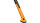 FISKARS Axt X Spaltaxt für große Stammstücke von mehr als 30 cm