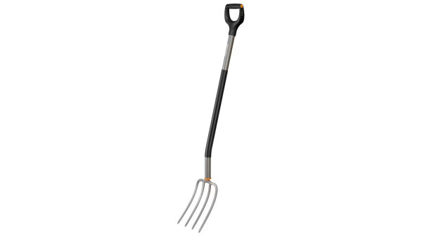 FISKARS Spatengabel Ergonomic Zum Wenden von harten und steinig