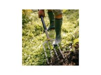 FISKARS Spatengabel Ergonomic Zum Wenden von harten und steinig
