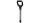 FISKARS Spatengabel Ergonomic Zum Wenden von harten und steinig