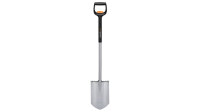 FISKARS Spaten Xact Gärtnerspaten, Länge: 1200 mm, Breite: 190