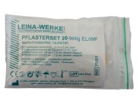 LEINA-WERKE Pflaster-Set In Druckverschlussbeutel mit bedruckte