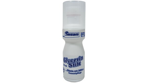 SESAM Gummipflegemittel Glycerinstift Flüssig, mit Silikon und