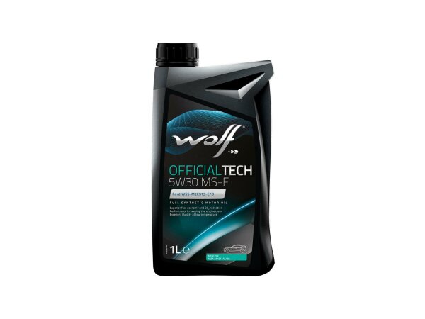 WOLF Motoröl OfficialTech MS-F SAE 5W-30, HC-Synthese, Freigabe