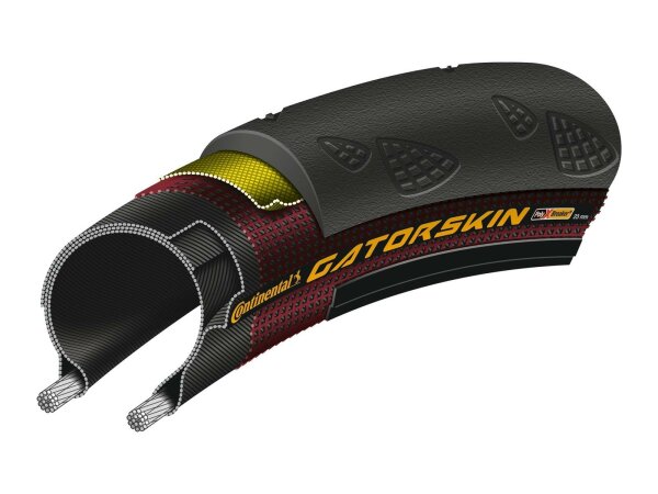 CONTINENTAL Reifen "Gatorskin" 3/180 TPI, PolyX Br 25-622 (700 x 