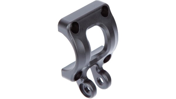 Ergotec VORBAUKAPPE 31,8 mit Halterung für Barracuda i / High Barracuda i - für z.B. Lichtaufnahme, schwarz matt