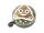 WIDEK Glocke "Ding Dong Emoticons" Stahl, Ø 80 mm, Poop