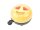 WIDEK Glocke "Ding Dong Emoticons" Stahl, Ø 80 mm, Liebe