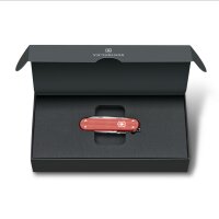 Schweizer Taschenmesser Klein 7 Funktionen Classic SD, 58 mm, Alox Limited Edition 2025, Stone Red