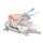Schweizer Taschenmesser Klein 7 Funktionen Classic SD, 58 mm, Paris Style