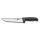 Dual Grip, Schlachtmesser, 20cm, gerade, schwarz/rot
