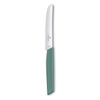 Swiss Modern, Tomaten & Tafelmesser,11cm, Wellen, sage