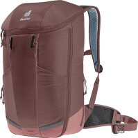 Deuter Fahrradrucksack Rotsoord 25+5 raisin-caspia