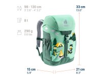 Deuter Kinderrucksack Schmusebär spearmint-seagreen