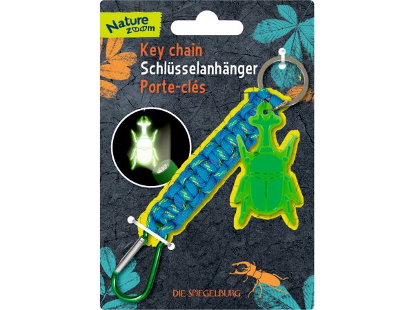 Spiegelburg Leuchtender Schlüsselanhänger Käfer - Nature Zoom