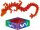 Spiegelburg Kristall-Drache, sort.i.D.