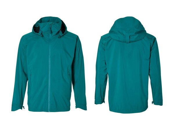 BASIL Regenjacke "Skane Men" Material: 2 Größe 3XL, teal green