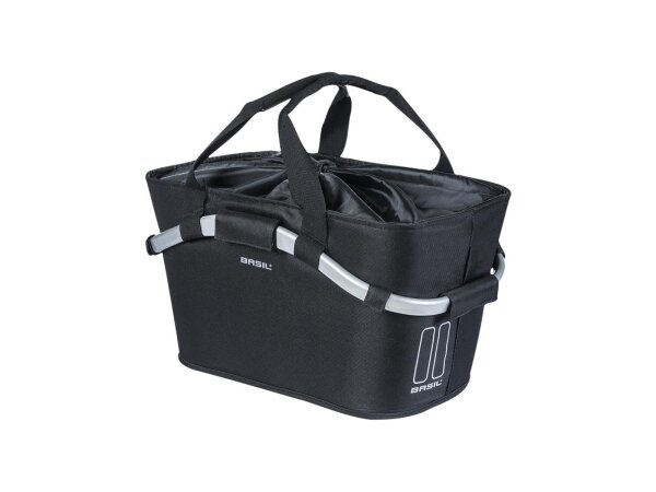 BASIL H.R.-Korb "Carry All Rear Basket M schwarz