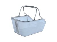 BASIL H.R.-Korb "Cento Tech Fiber Nordli silber