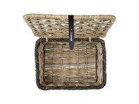 BASIL V.R.-Korb "Dijon mit Deckel" Ratta Gr. S, Maße (L x B x H): 27 x 39 x 21 cm
