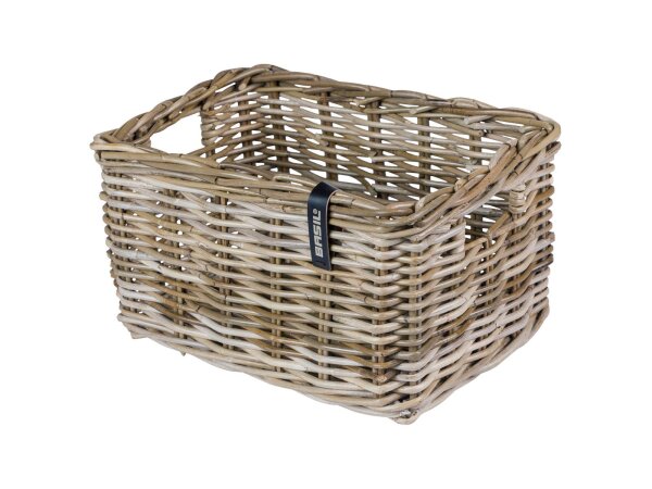 BASIL V.R.-Korb "Dax" Rattan, ohne Befes Gr. S, Maße (L x B x H): 27 x 37 x 21 cm