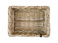 BASIL V.R.-Korb "Dax" Rattan, ohne Befes Gr L., Maße (L x B x H): 35 x 47 x 27 cm