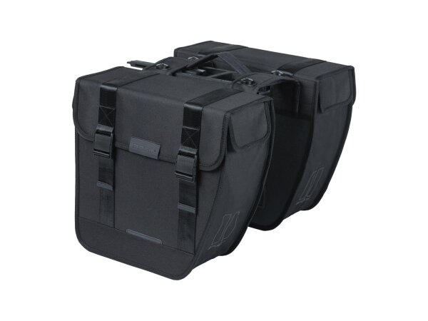 BASIL Doppeltasche "Tour MIK 2.0" Volume schwarz