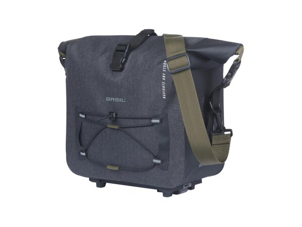 BASIL Gepäckträgertasche "Navigator Stor schwarz