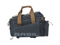 BASIL Gepäckträgertasche "Miles XL Pro M Polyester, black slate
