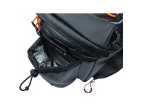BASIL Gepäckträgertasche "Miles XL Pro M Tarpaulin, black orange