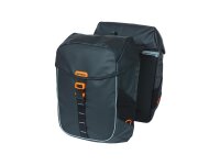 BASIL Doppeltasche "Miles MIK 2.0" Volum black orange