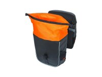 BASIL Doppeltasche "Miles MIK 2.0" Volum black orange