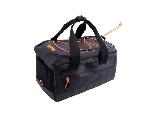 BASIL Gepäckträgertasche "Miles MIK 2.0" black orange