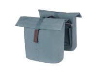 BASIL Doppeltasche "City Double Pannier  graphite blue
