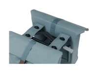 BASIL Doppeltasche "City Double Pannier  graphite blue