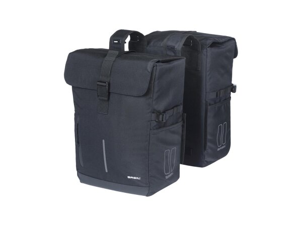 BASIL Doppeltasche "Move Universal Bridg schwarz