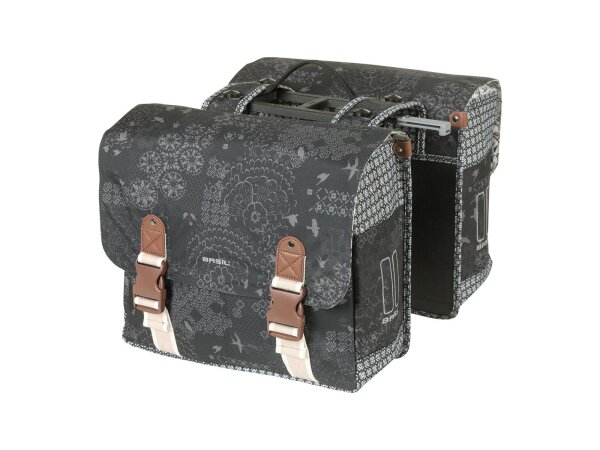 BASIL Doppeltasche "Bohème - Double Bag  charcoal