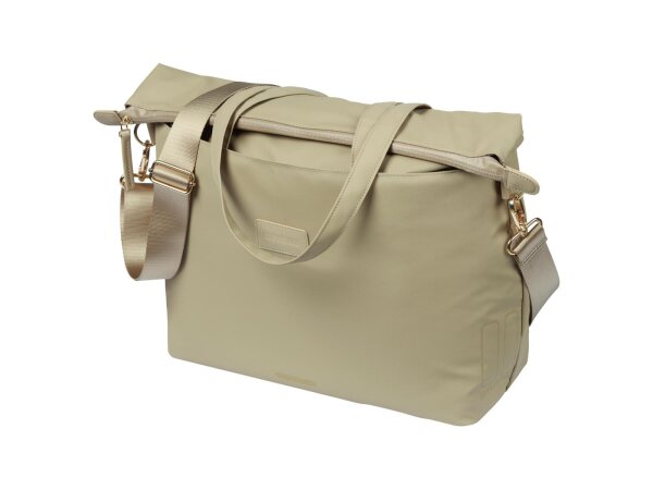 BASIL Commuterbag "Manhatten Hook On Sys taupe