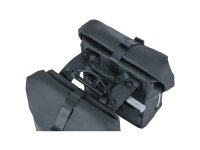BASIL Doppeltasche "Soho Nordlicht MIK 2 black