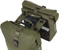 BASIL Doppeltasche "Soho Nordlicht MIK 2 moss green