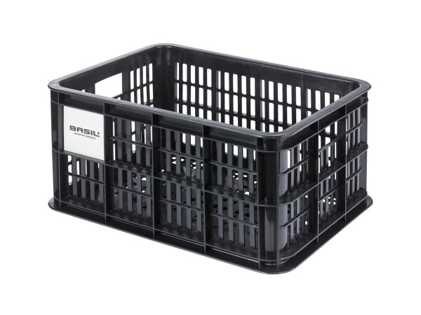 BASIL H.R.-Korb "Fahrradkiste MIK 2.0" R Gr. S, Volumen: 17,5 l, Maße (L x B x H): 28,5 x 39 x 23 cm, Gewicht: 800 g