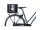 BASIL H.R.-Korb "Fahrradkiste MIK 2.0" R Gr. L, Volumen: 40 l, Maße (L x B x H): 38 x 49 x 29 cm, Gewicht: 1290 g