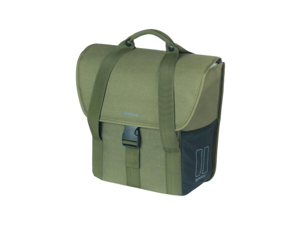 BASIL Einzeltasche "Go - Single" Volumen dark green