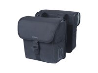 BASIL Doppeltasche "Go - Double Universa solid black
