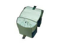 BASIL Doppeltasche "Go - Double Universa dark green