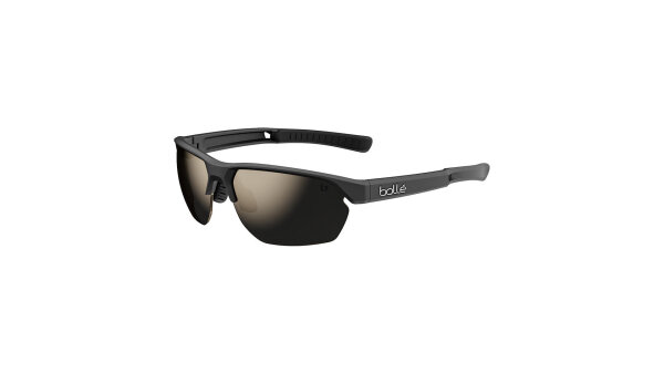 BOLLÉ Sportbrille "Victus" Größe Medium, matte black, Gläser TNS Gold, Cat. 3