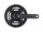 CAMPAGNOLO Kettenradgarnitur "Super Reco 34 / 50 Zähne, 172,5 mm Kurbellänge