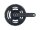 CAMPAGNOLO Kettenradgarnitur "Super Reco 36 / 52 Zähne, 170 mm Kurbellänge