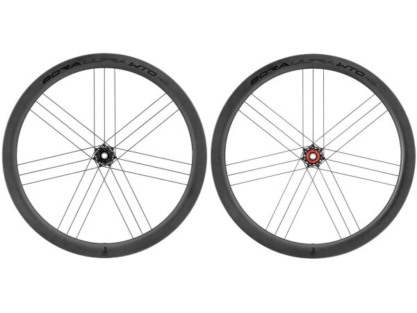 CAMPAGNOLO Laufradsatz "Bora Ultra WTO 4 N3W (inkl. Kit für 11/12-fach Kassetten), schwarz-matt