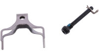CAMPAGNOLO Scheibenbremsbelag Angeschräg "DB-410", organisch, Trägerplatte Aluminium